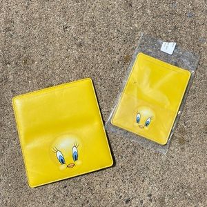 Tweety bird checkbook and card holder